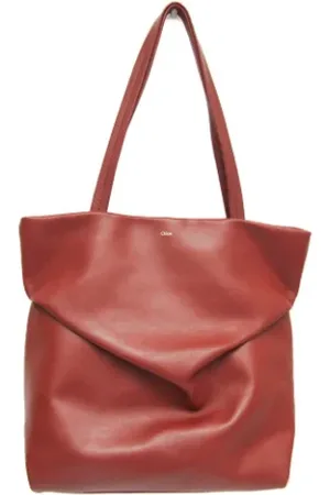 Chloé Pre-owned, Kobieta, Czerwony, ONE SIZE, Skóra, Pre-owned skórzane torby na ramię