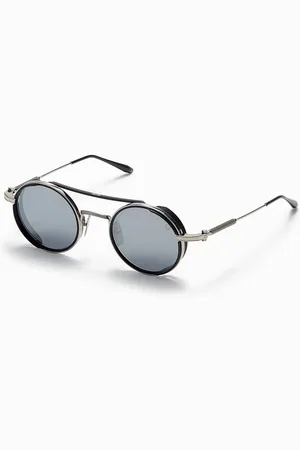 AKONI Akcesoria, Mężczyzna, Czarny, ONE SIZE, Okulary Eris - Czarny Palladium & Granatowy