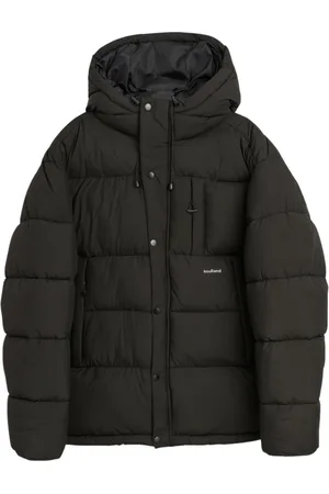 Soulland Kurtki, Mężczyzna, Czarny, XL/2XL, Kurtka Puchowa z Kapturem