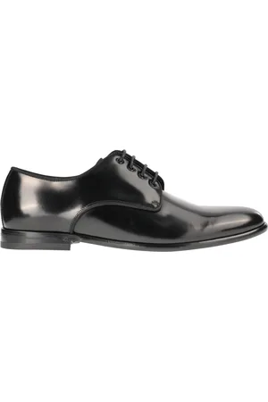 Dolce & Gabbana Buty, Mężczyzna, Czarny, 43 1/2 EU, Czarny But Derby na Sznurowanie