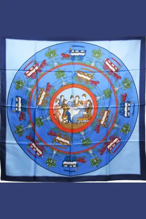 Hermès Pre-owned, Kobieta, Wielobarwność, ONE SIZE, Pre-owned Silk scarves