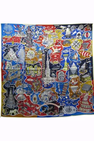 Hermès Pre-owned, Kobieta, Wielobarwność, ONE SIZE, Pre-owned Silk scarves