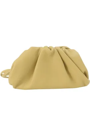 Bottega Veneta Pre-owned, Kobieta, Beżowy, ONE SIZE, Skóra, Pre-owned skórzane torby na ramię