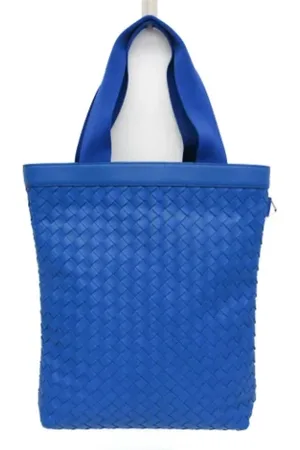 Bottega Veneta Pre-owned, Kobieta, Niebieski, ONE SIZE, Skóra, Pre-owned Leather totes