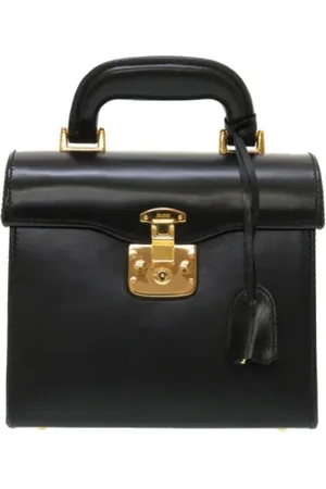 Gucci Pre-owned, Kobieta, Czarny, ONE SIZE, Pre-owned Skórzane torebki