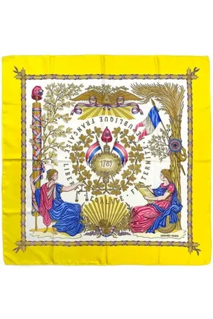 Hermès Pre-owned, Kobieta, Wielobarwność, ONE SIZE, Pre-owned Silk scarves