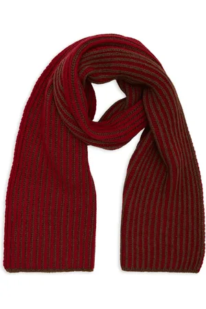 Gallo Akcesoria, unisex, Wielobarwność, ONE SIZE, Kaszmir, Czerwony Szal z Wełny i Kaszmiru