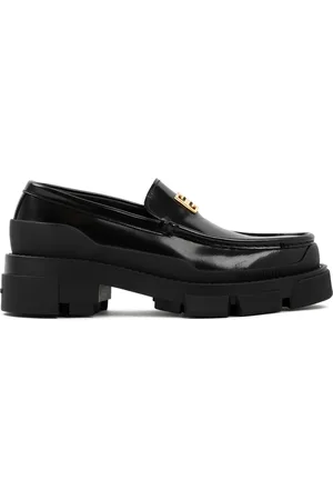 Givenchy Buty, Kobieta, Czarny, 38 EU, Skóra, Terra Leather Mokasyny