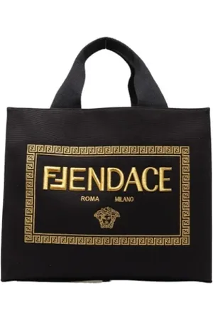 Fendi Pre-owned, Kobieta, Czarny, ONE SIZE, Pre-owned Canvas totes