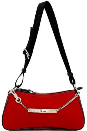 Dior Pre-owned, Kobieta, Czerwony, ONE SIZE, Skóra, Pre-owned Fabric dior-bags