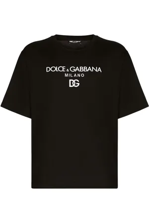 Dolce & Gabbana Koszulki, Mężczyzna, Czarny, M, Czarne T-shirty i Pola