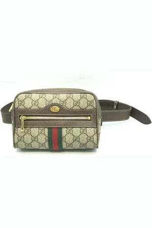 Gucci Pre-owned, Kobieta, Beżowy, ONE SIZE, Pre-owned Fabric gucci-bags