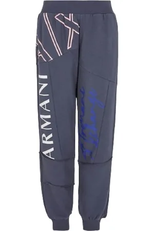 Armani Exchange Spodnie, Kobieta, Szary, M, Bawełna, Szare Spodnie Dresowe Unikalny Styl