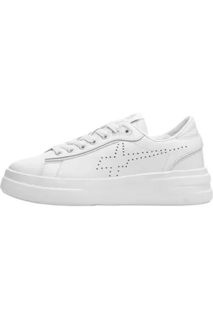 W6YZ Buty, Kobieta, Biały, 39 EU, Białe Sneakersy