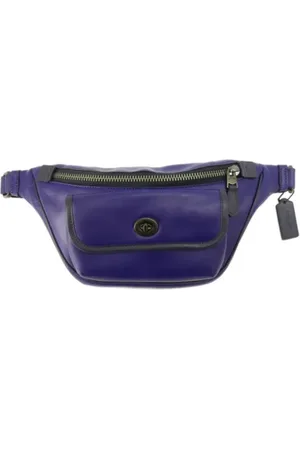 Coach Pre-owned, Kobieta, Niebieski, ONE SIZE, Pre-owned Fabric crossbody-bags