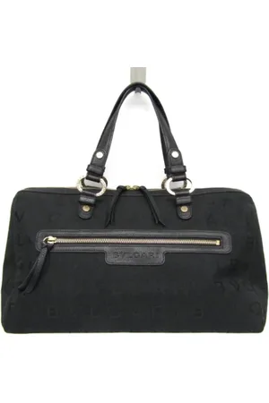 Bvlgari Pre-owned, Kobieta, Czarny, ONE SIZE, Pre-owned Canvas travel-bags