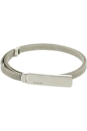 Gucci Pre-owned, Kobieta, Szary, ONE SIZE, Pre-owned Silver belts