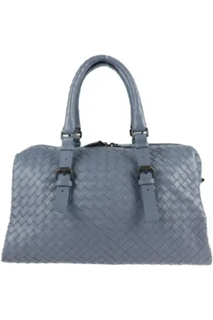 Bottega Veneta Pre-owned, Kobieta, Niebieski, ONE SIZE, Pre-owned Skórzane torebki