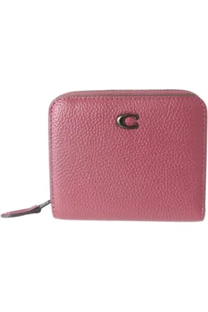 Coach Pre-owned, Kobieta, Różowy, ONE SIZE, Pre-owned portfele płócienne