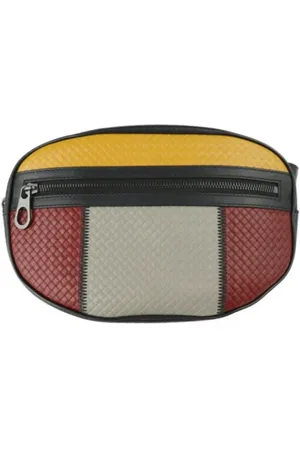 Bottega Veneta Pre-owned, Kobieta, Wielobarwność, ONE SIZE, Skóra, Pre-owned Leather crossbody-bags