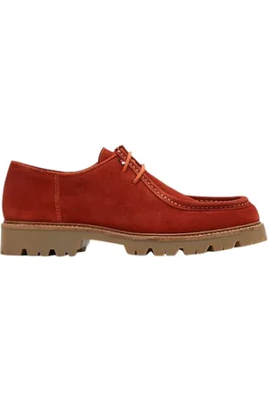 Tommy Hilfiger Buty, Mężczyzna, Czerwony, 41 EU, Skóra, Skórzane mokasyny Fm 0Fm 04140