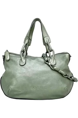 Loewe Pre-owned, Kobieta, Zielony, ONE SIZE, Pre-owned Fabric handbags