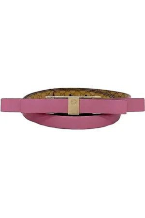 Gucci Pre-owned, Kobieta, Różowy, ONE SIZE, Pre-owned Leather belts