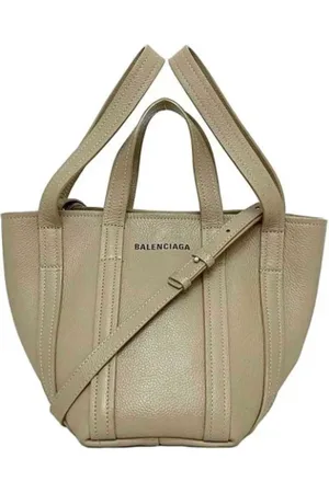 Balenciaga Pre-owned, Kobieta, Beżowy, ONE SIZE, Len, Pre-owned Fabric balenciaga-bags