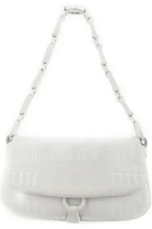 Bally Pre-owned, Kobieta, Biały, ONE SIZE, Pre-owned Fabric shoulder-bags