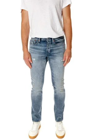 Denham Jeansy, Mężczyzna, Niebieski, W33 L30, Denim, Slim Fit Mid Waist Jeansy