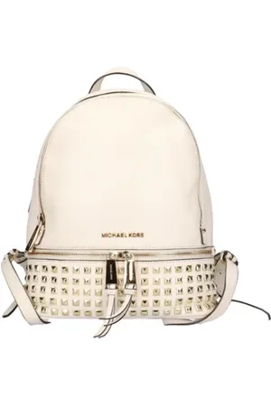 Michael Kors Pre-owned, Kobieta, Beżowy, ONE SIZE, Pre-owned Fabric backpacks