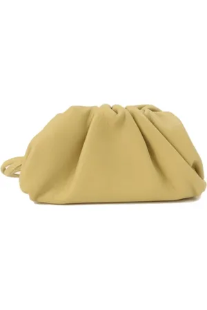 Bottega Veneta Pre-owned, Kobieta, Beżowy, ONE SIZE, Pre-owned Fabric pouches