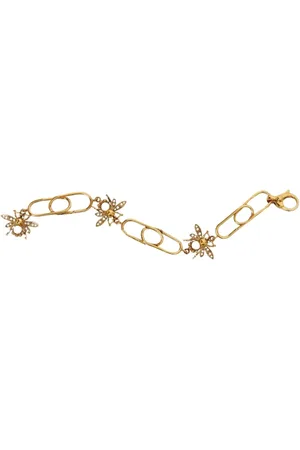 Erdem Akcesoria, Kobieta, Żółty, ONE SIZE, Bransoletka z Pszczelimi Charms