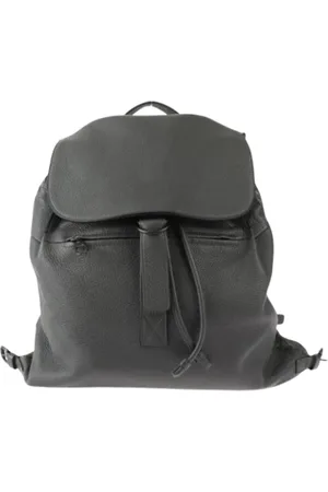 Bottega Veneta Pre-owned, Kobieta, Szary, ONE SIZE, Pre-owned Leather backpacks