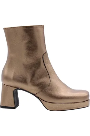 CTWLK. Buty, Kobieta, brązowy, 37 EU, Stylowe Botki ALF