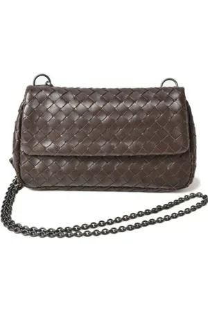 Bottega Veneta Pre-owned, Kobieta, brązowy, ONE SIZE, Pre-owned Fabric clutches