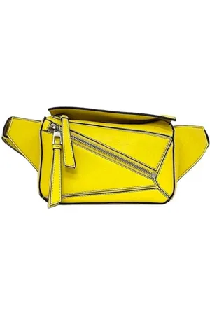 Loewe Pre-owned, Kobieta, Żółty, ONE SIZE, Pre-owned Fabric pouches