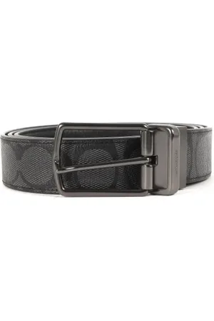 Coach Pre-owned, Mężczyzna, Czarny, ONE SIZE, Skóra, Pre-owned Leather belts