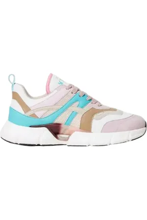 Twin-Set Buty, Kobieta, Wielobarwność, 40 EU, Zamsz, Wielokolorowe buty do biegania