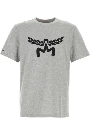 MCM Koszulki, Mężczyzna, Szary, M, Stylowy Szary T-shirt z Bawełny