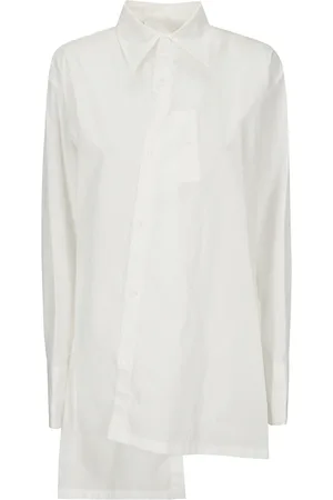 YOHJI YAMAMOTO Bluzki, Kobieta, Biały, M, Bluzka Flare