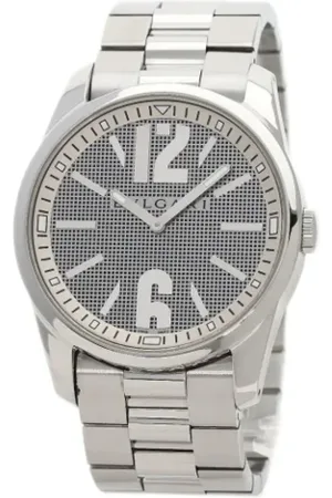 Bvlgari Pre-owned, Mężczyzna, Szary, ONE SIZE, Pre-owned Stainless Steel watches