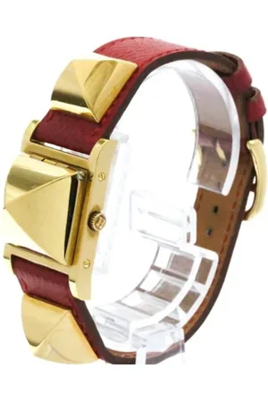 Hermès Pre-owned, Kobieta, Biały, ONE SIZE, Pre-owned Leather watches