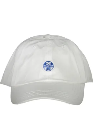 North Sails Akcesoria, unisex, Biały, ONE SIZE, Bawełna, Elegancka biała czapka z logo