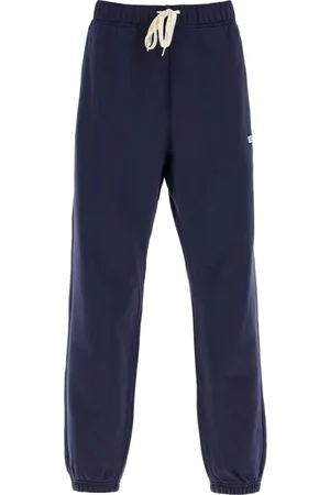 Autry Spodnie, Mężczyzna, Niebieski, XL, Fleece Joggers w Stylu Vintage