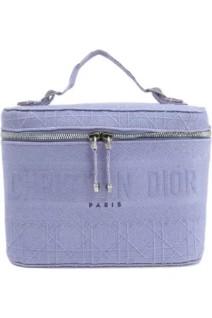 Dior Pre-owned, Kobieta, Niebieski, ONE SIZE, Pre-owned Canvas handbags