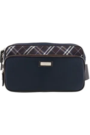 Burberry Pre-owned, Kobieta, Niebieski, ONE SIZE, Nylon, Pre-owned Nylon crossbody-bags