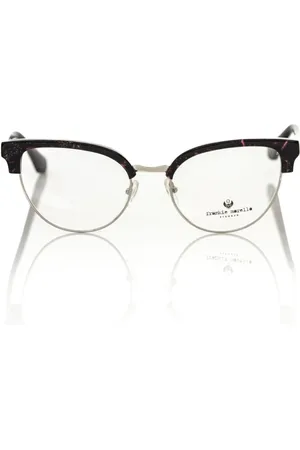 FRANKIE MORELLO Akcesoria, unisex, Czarny, ONE SIZE, Okulary Clubmaster Bordeaux Glitter