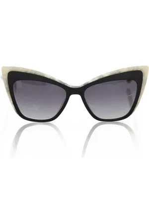 FRANKIE MORELLO Akcesoria, unisex, Wielobarwność, ONE SIZE, Okulary Przeciwsłoneczne Cat Eye Czarny Perła