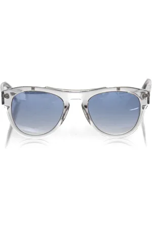 FRANKIE MORELLO Akcesoria, unisex, Szary, ONE SIZE, Okulary Wayfarer Niebieski Gradient Profil